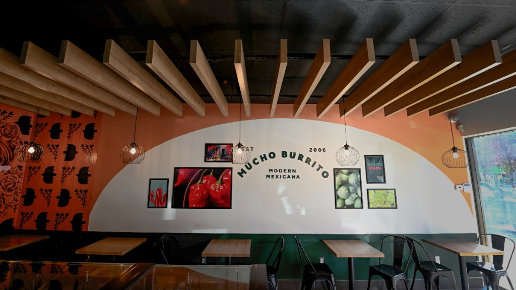 MUCHO BURRITO — SURREY, BC - Full Restaurant Build & Interior completed by Kiaan Construction