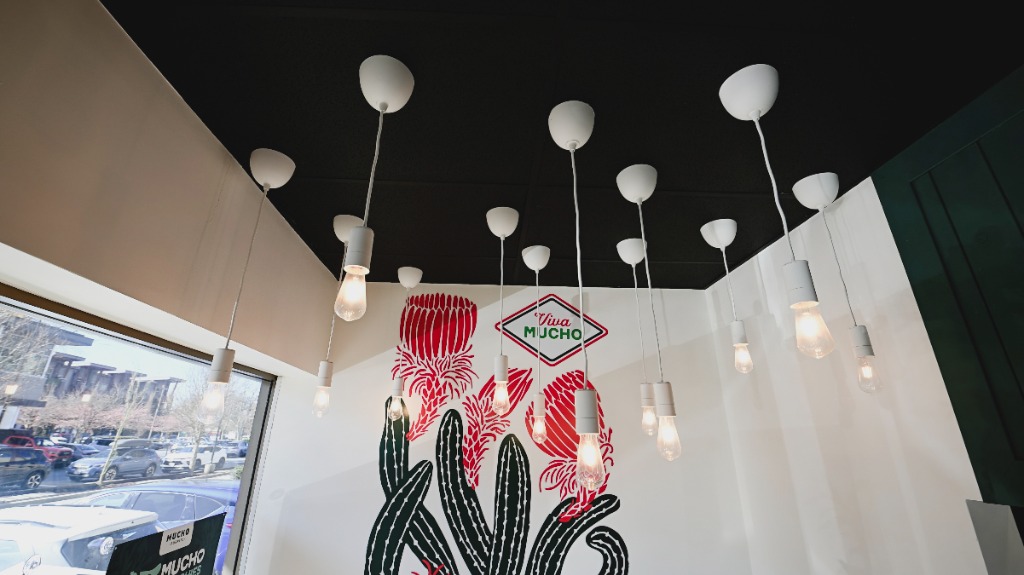 MUCHO BURRITO — SURREY, BC - Architectural Lighting & Ceiling completed by Kiaan Construction