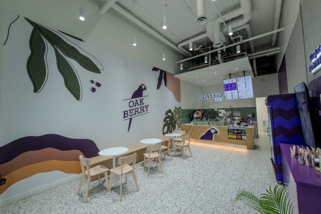OAKBERRY AÇAÍ — SURREY, BC - Full Restaurant Build & Millwork completed by Kiaan Construction
